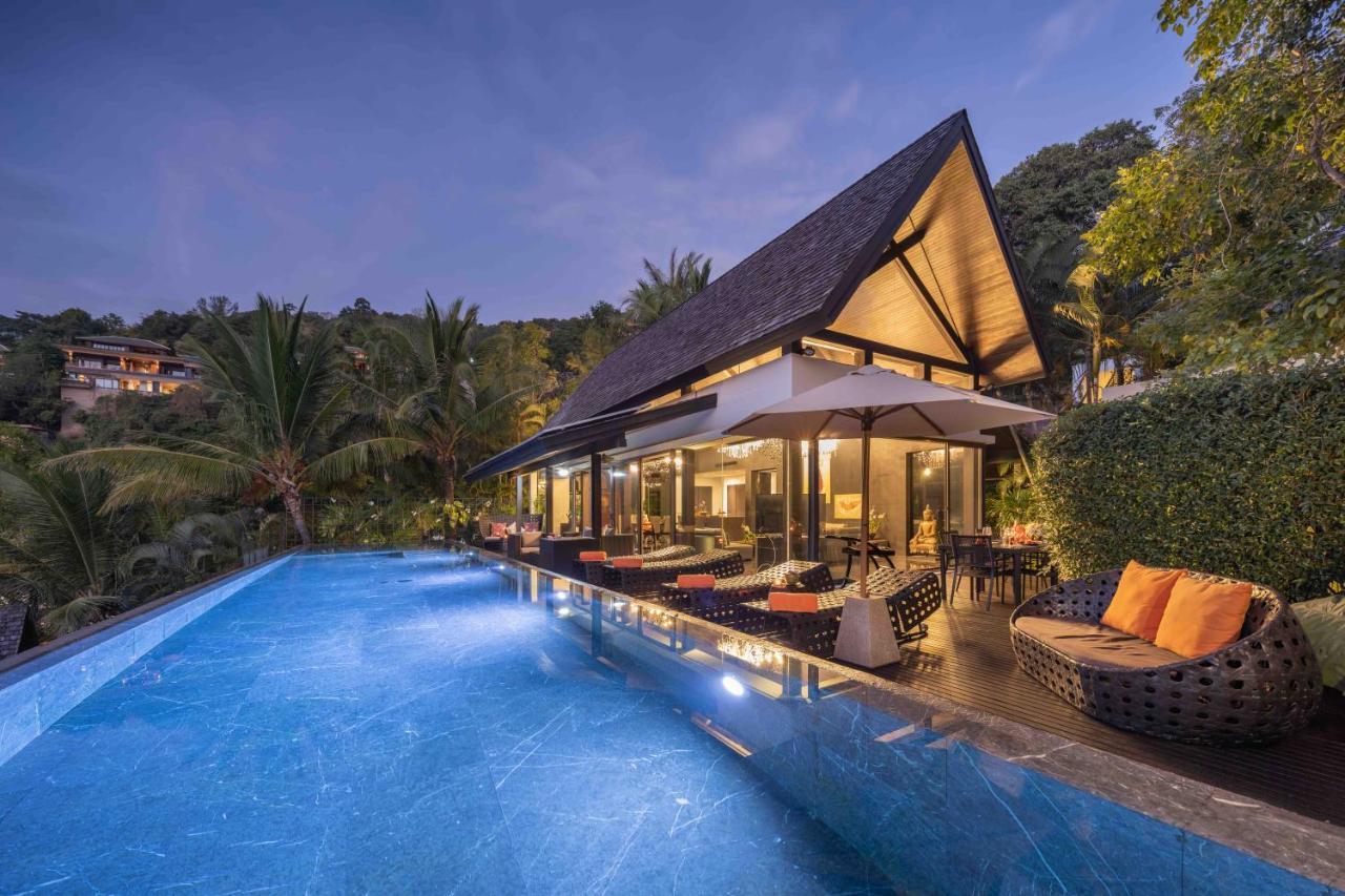 Villa Yang, Private Oceanfront Villa, Kamala Beach Eksteriør billede