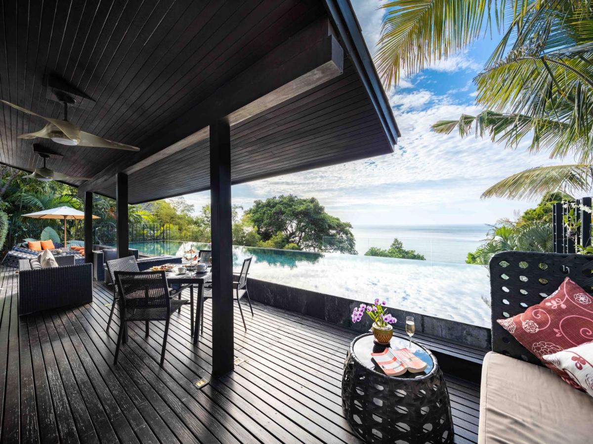 Villa Yang, Private Oceanfront Villa, Kamala Beach Eksteriør billede