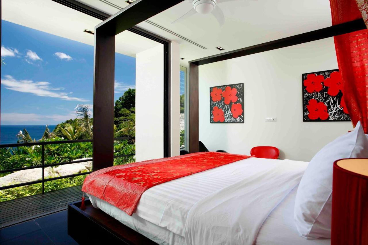 Villa Yang, Private Oceanfront Villa, Kamala Beach Eksteriør billede