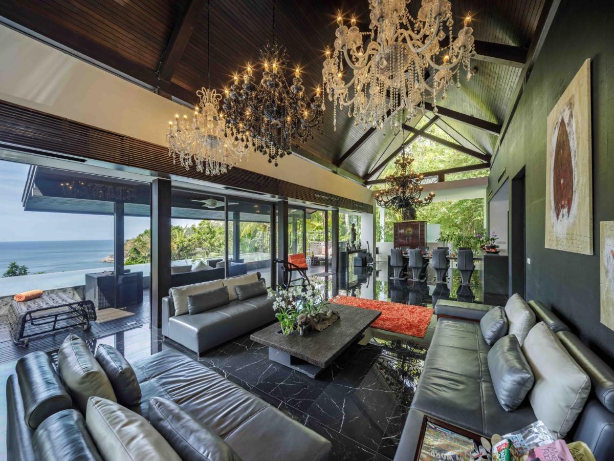 Villa Yang, Private Oceanfront Villa, Kamala Beach Eksteriør billede