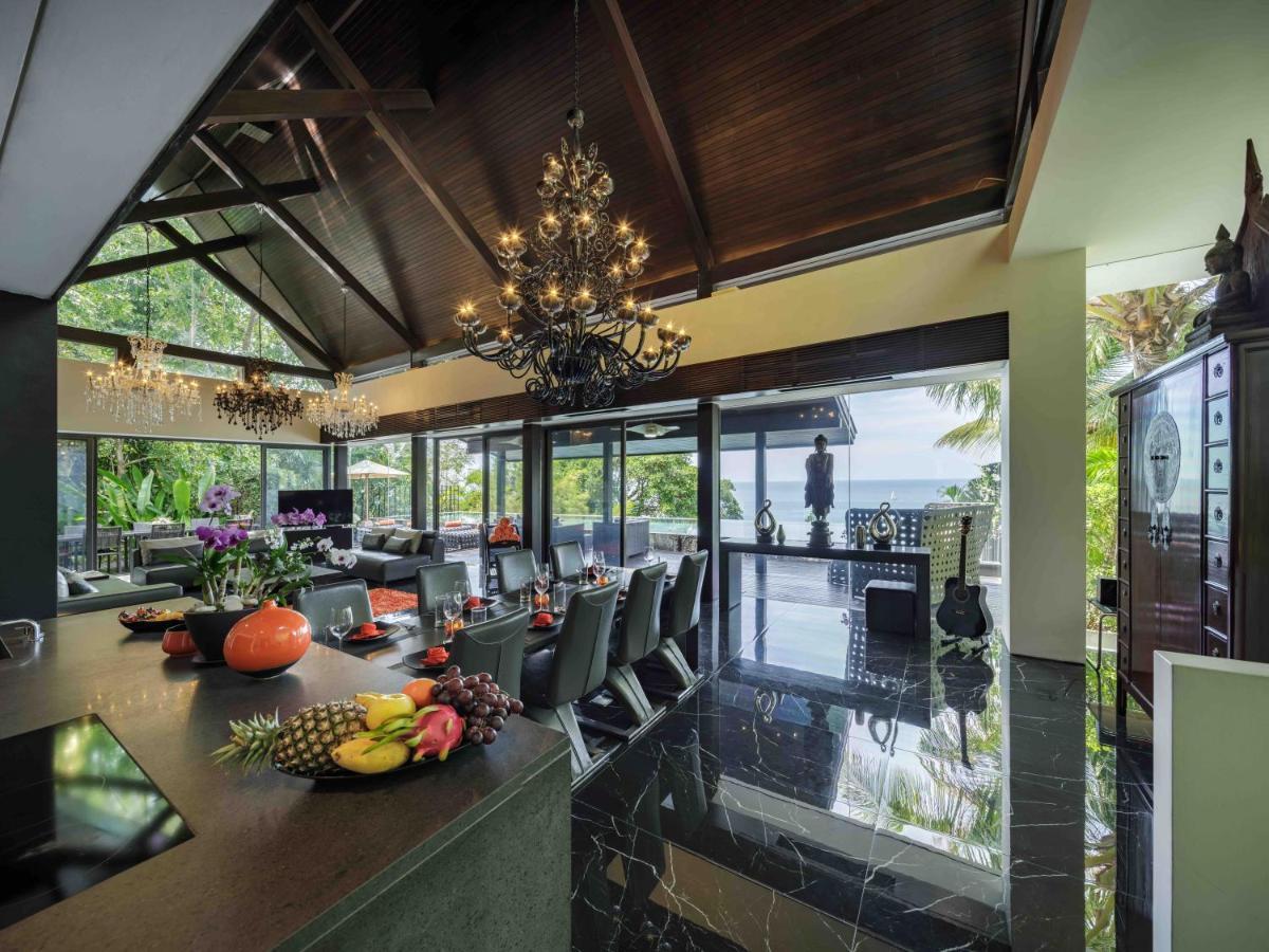 Villa Yang, Private Oceanfront Villa, Kamala Beach Eksteriør billede
