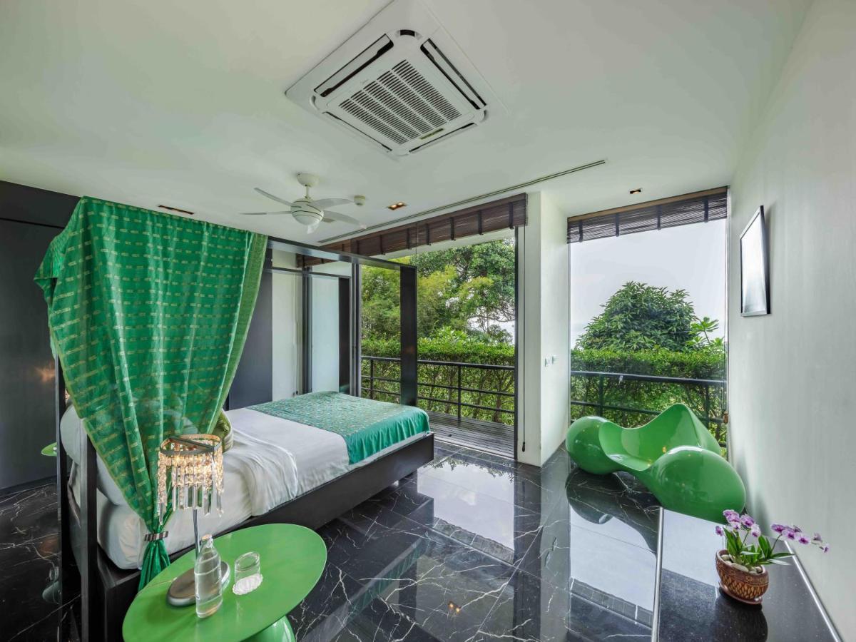 Villa Yang, Private Oceanfront Villa, Kamala Beach Eksteriør billede